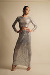 Paulette Skirt - Silver (Pre-order)