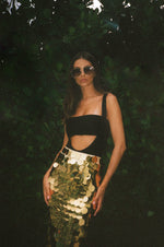 Bonnie Maxi Skirt - Gold