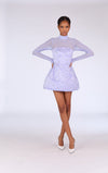 Isabella Dress - Periwinkle
