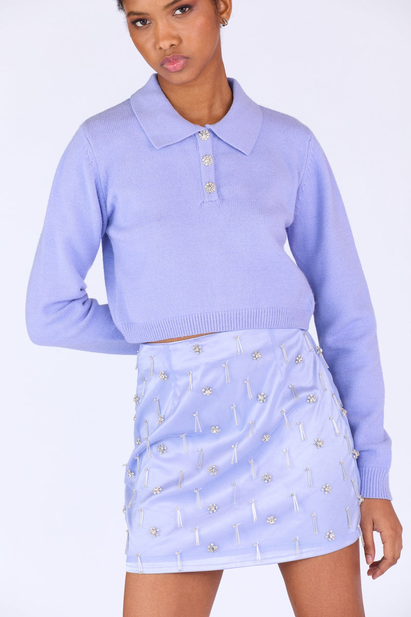 Mia Skirt - Periwinkle