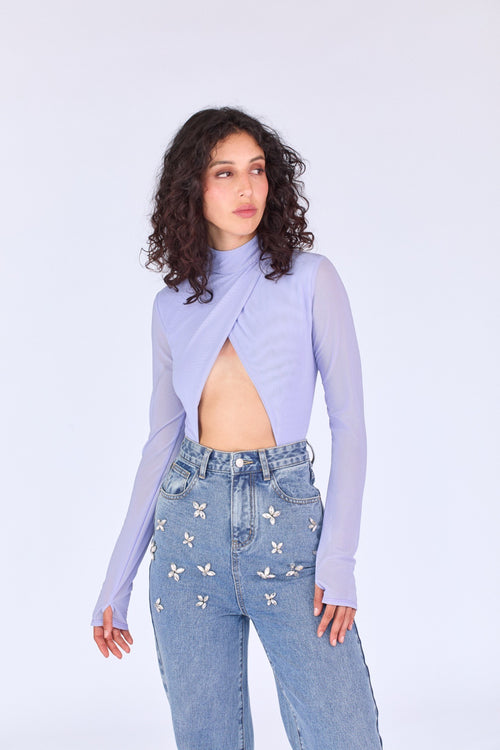Valerie Bodysuit - Periwinkle
