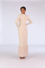 Hannah Dress - Powder White