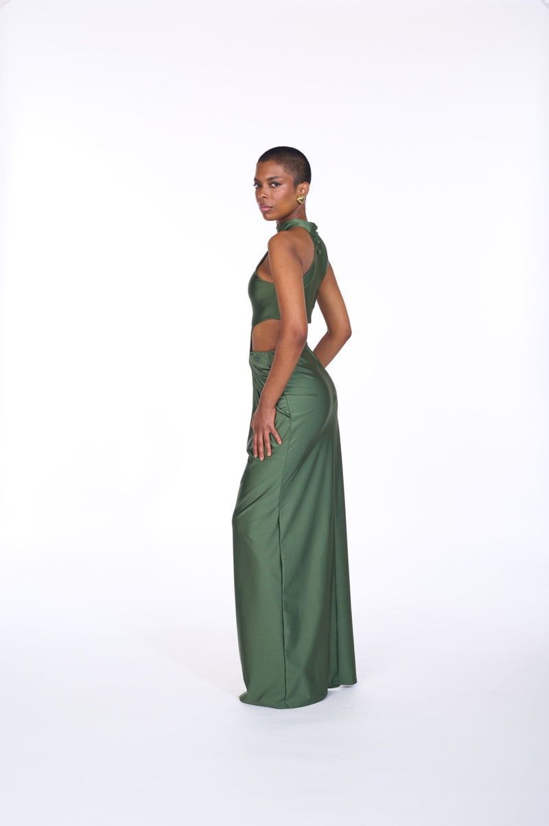 green green dress Mariandree Gaitan Corina Dress in Green
