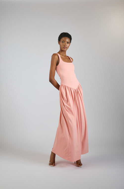 Viana Dress - Coral (Pre-order)