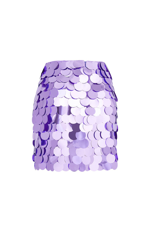 Aislinn Mini Skirt - Purple