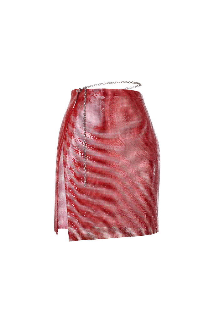 Amber  Skirt - Red