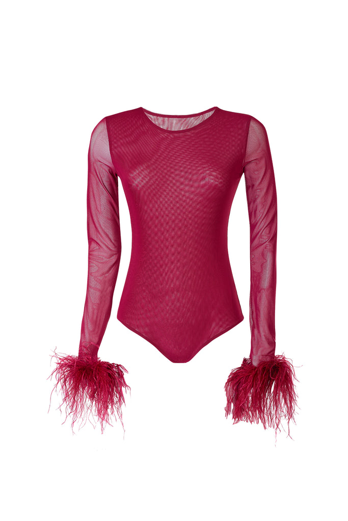 Madison Bodysuit - Burgundy