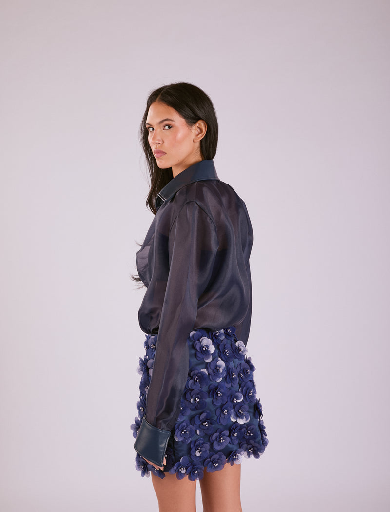 Athenea Blouse - Blue