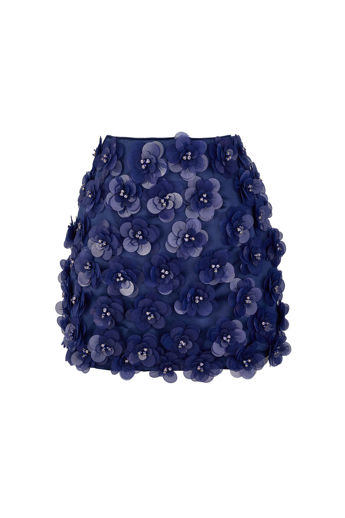 Paula Mini Skirt - Blue