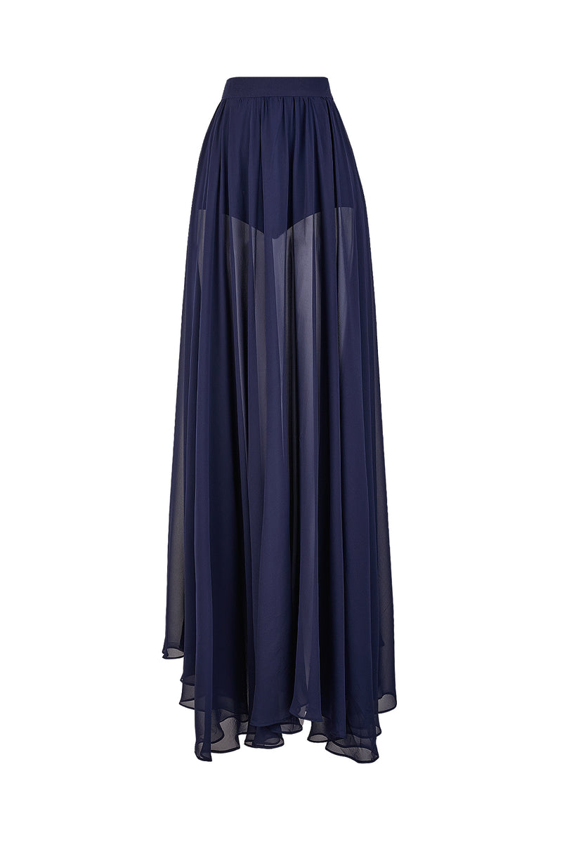 Ivy Maxi Skirt - Blue