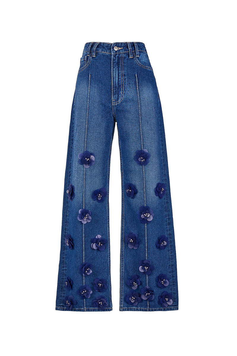 Olivia Pant - Blue