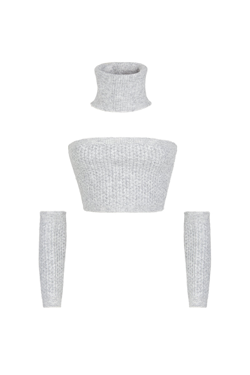 Juliet Sweater - Silver