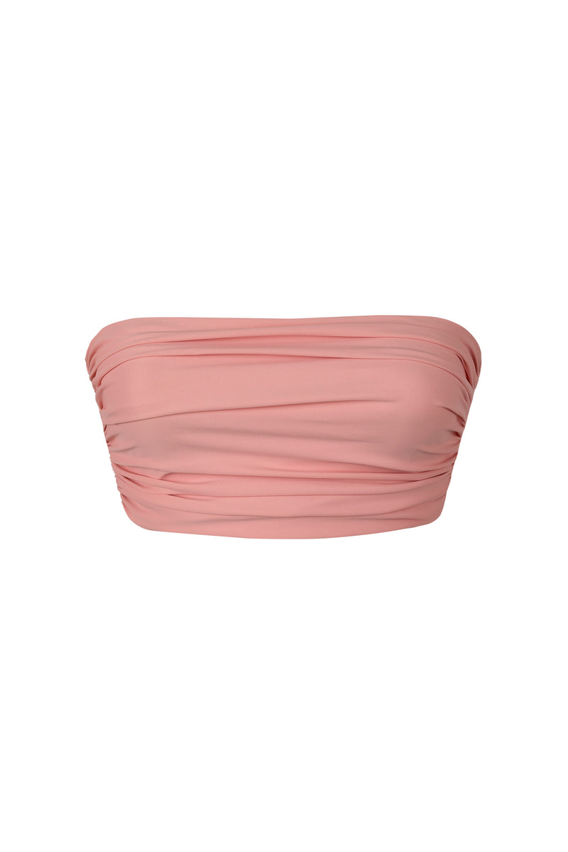 Emily Lycra Bandeau - Coral (Pre-order)