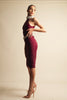 Amy Skirt - Burgundy