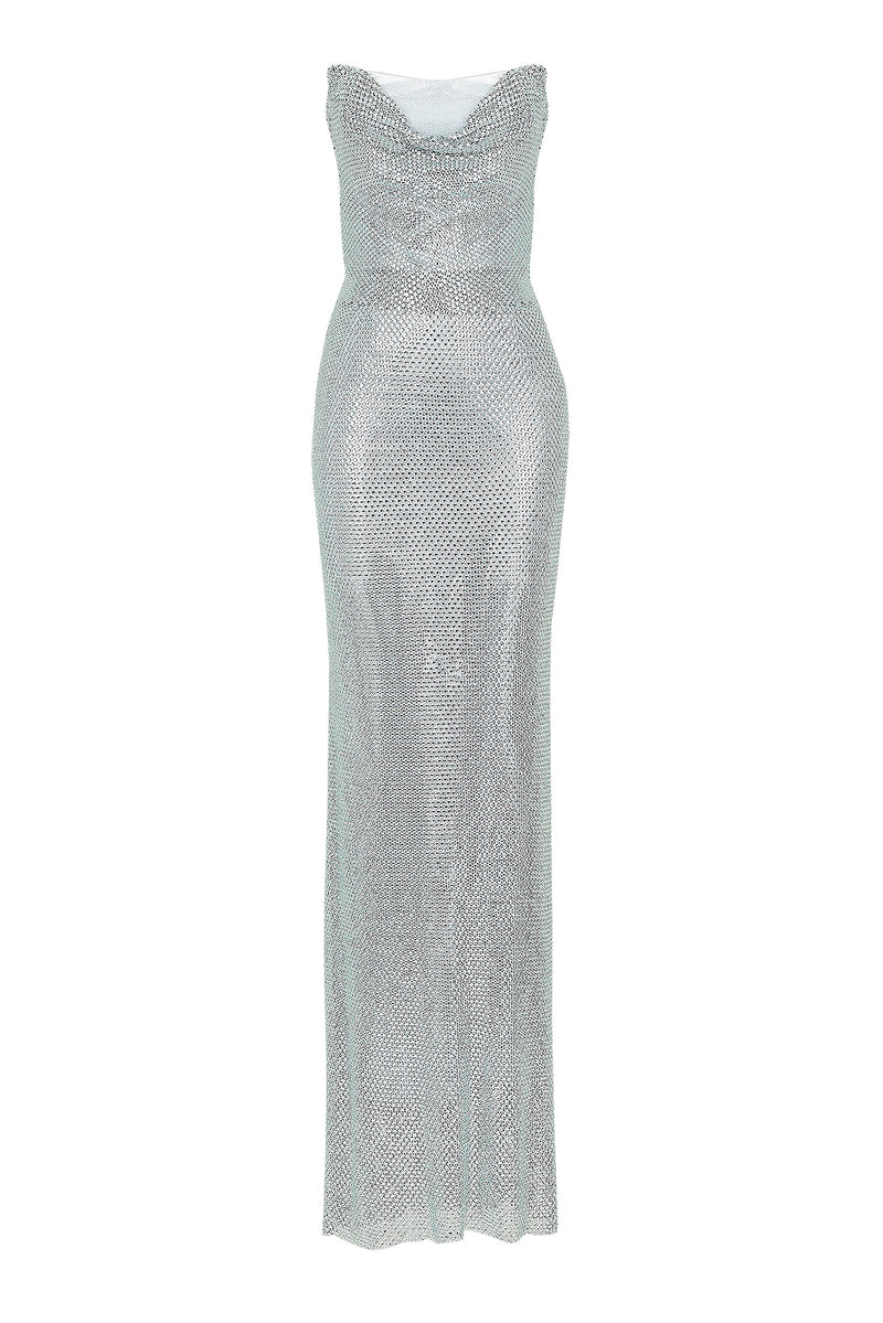 Odette Dress - Silver (Pre-order)