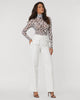 Jade Top - Black and White