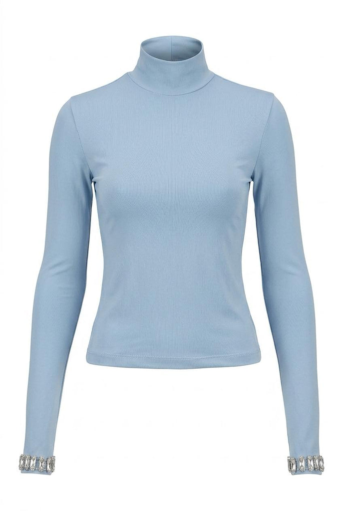 Claire Top - Light Blue