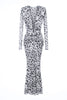 Mary Dress - Black and white