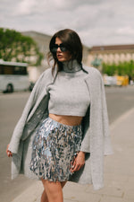 Aria Skirt - Silver