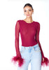 Madison Bodysuit - Burgundy